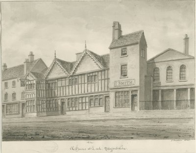 Leek Town - Vecchie Case da John Buckler