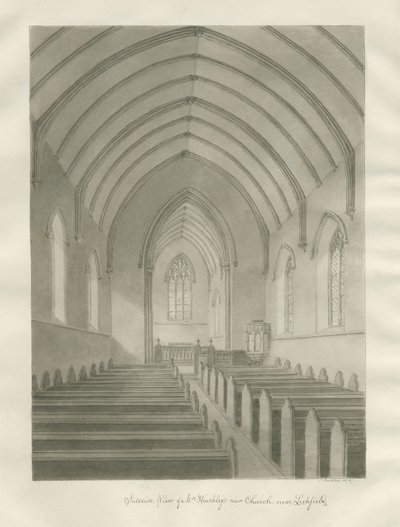 Lichfield - Interno della chiesa di Cristo [