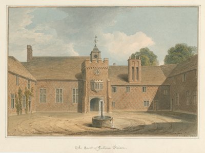Middlesex - Palazzo di Fulham - La Corte da John Buckler