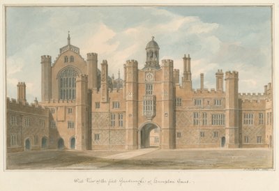 Middlesex - Hampton Court - Primo Quadrilatero da John Buckler