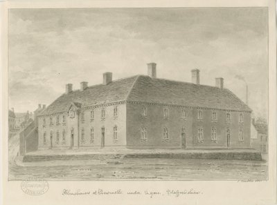 Newcastle-under-Lyme - Almshouses da John Buckler