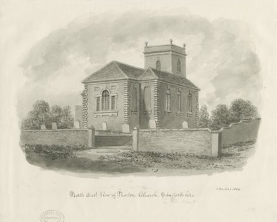Chiesa di Norton-in-the-Moors da John Buckler