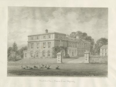 Okeover Hall da John Buckler