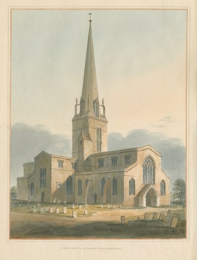 Oxfordshire - Chiesa di Bampton da John Buckler