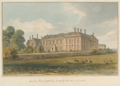 Oxfordshire - Cornbury Park, 1826 da John Buckler