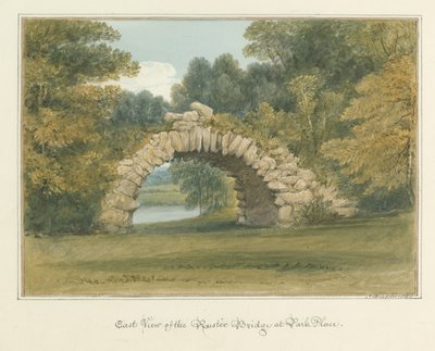 Oxfordshire - Henley upon Thames - Ponte Rustico a Park Place, 1826 da John Buckler