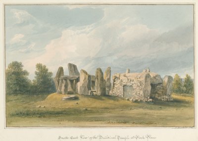 Oxfordshire - Henley upon Thames - Tempio druidico, 1826 da John Buckler