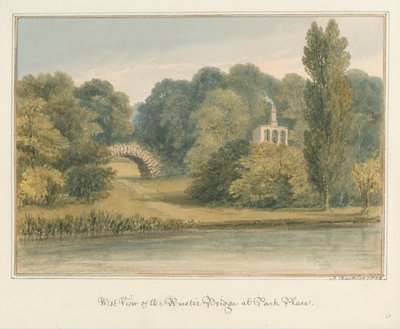 Oxfordshire - Henley upon Thames - Ponte Rustico a Park Place da John Buckler
