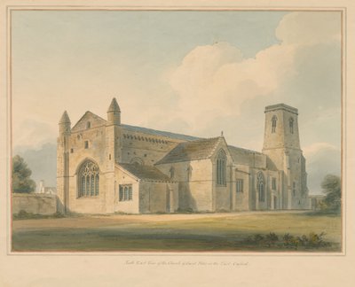 Oxfordshire - Oxford - Chiesa di San Pietro in Oriente, 1803 da John Buckler