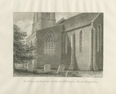 Chiesa di Pattingham - Finestra est da John Buckler
