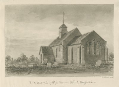 Chiesa di Pipe Ridware da John Buckler