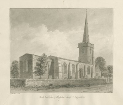 Rolleston Church da John Buckler