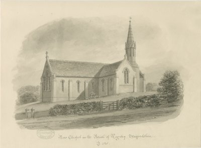 Rugeley - Cappella di Brereton: Chiesa di San Michele, Brereton da John Buckler