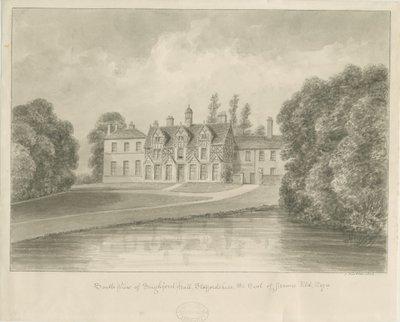 Seighford Hall da John Buckler