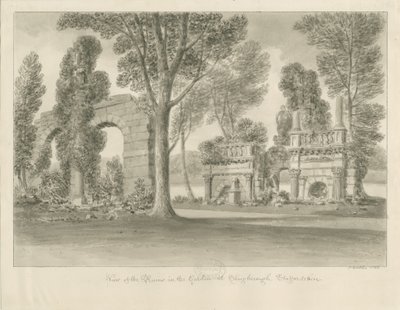 Shugborough - Rovine nel giardino da John Buckler