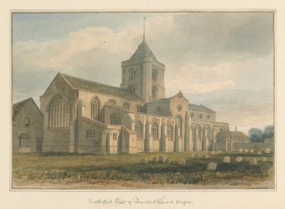 Sussex - Arundel Church da John Buckler