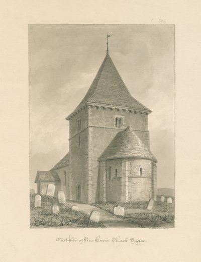 Sussex - Chiesa di Newhaven da John Buckler