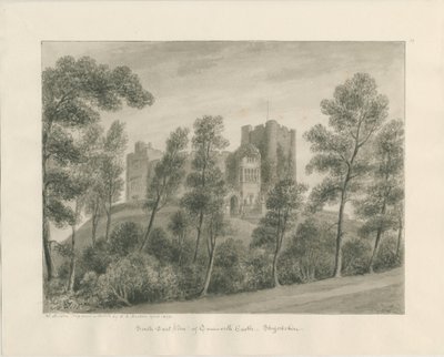 Castello di Tamworth da John Buckler