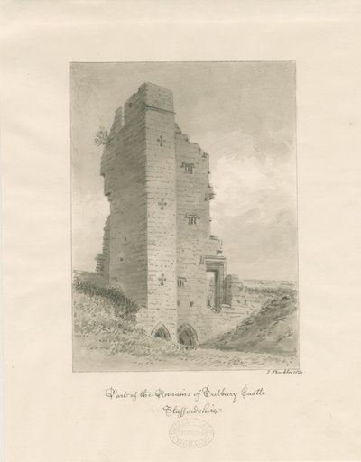 Castello di Tutbury da John Buckler