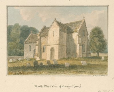 Wiltshire - Ansty - Chiesa, 1817 da John Buckler