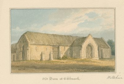 Wiltshire - Chilmark - Vecchio fienile, 1817 da John Buckler