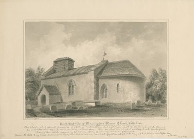 Wiltshire - Manningford Bruce Church, 1806 da John Buckler
