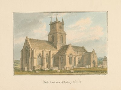 Wiltshire - Tisbury Church, 1804 da John Buckler