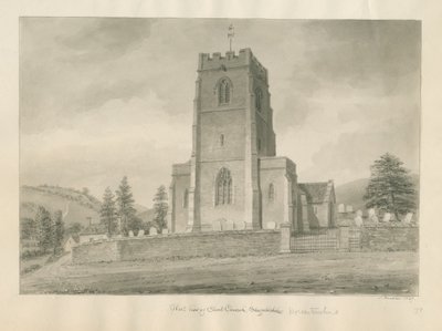 Worcestershire - Chiesa di Clent da John Buckler