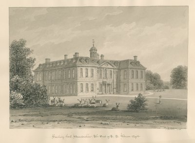 Worcestershire - Hanbury Hall da John Buckler