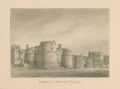 Yorkshire - Skipton Castle, 1818 da John Buckler