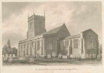 Chiesa di Yoxall da John Buckler