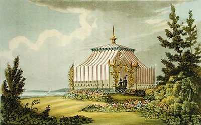 Una tenda veneziana, da Ackermann