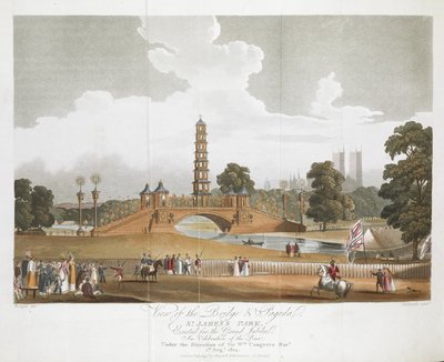 Vista del Ponte e della Pagoda, St James