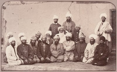 Sirdar Habeeboolah [sic] Gilzai e altri Khan, 1879 da John Burke