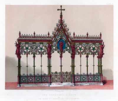 Lo schermo di Hereford da John Burley Waring