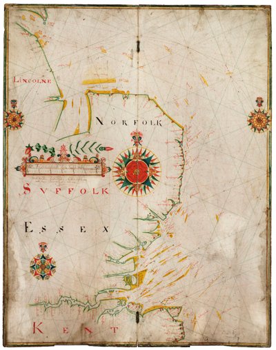 Inghilterra, costa orientale, Spurn Head a South Foreland da John Burston