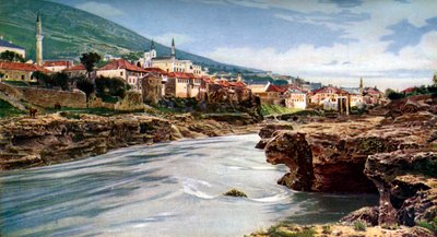 Mostar, Bosnia ed Erzegovina, Jugoslavia, c. 1924 da John Bushby
