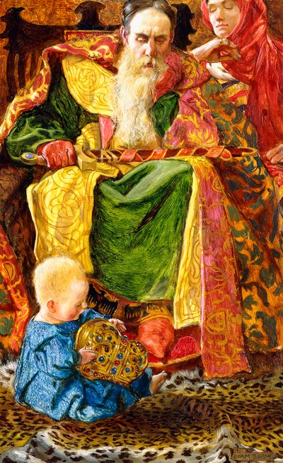 E chi sa se sarà un uomo saggio o uno stolto da John Byam Liston Shaw