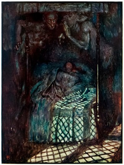 Il sogno di Cristiana, da Il Viaggio del Pellegrino da Questo Mondo a Quello che Verrà di John Bunyan da John Byam Liston Shaw