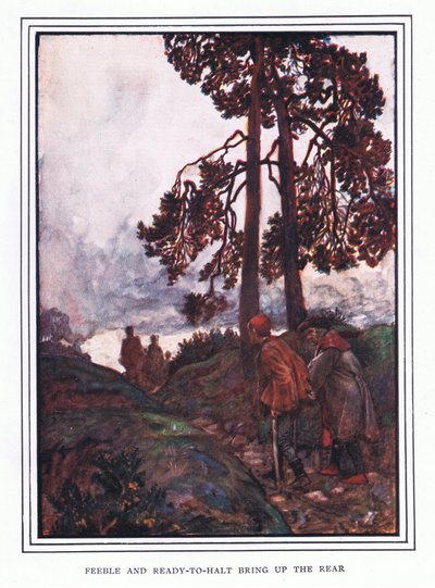 Debole e pronto a fermarsi portano la retroguardia da John Byam Liston Shaw