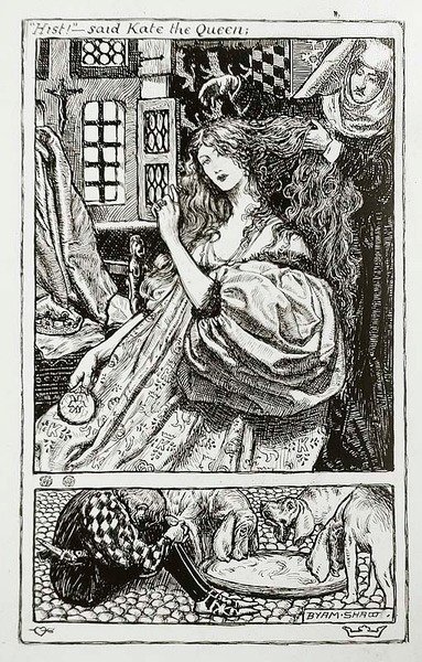 "Hist" - disse Kate la Regina da John Byam Liston Shaw