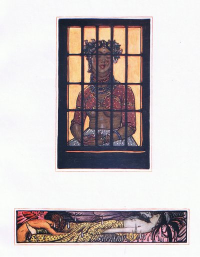 La storia di Lilavanti, illustrazione da The Garden of Kama (e altri testi dall