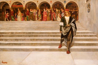 Questo è un cuore su cui la regina si appoggiava da John Byam Liston Shaw