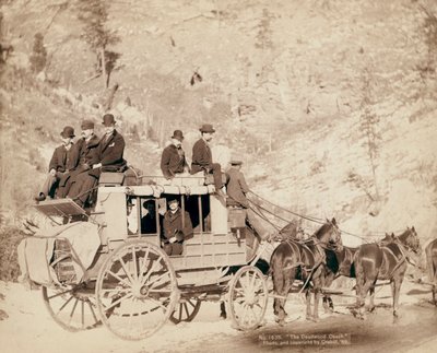 La Carrozza di Deadwood in Viaggio nel Dakota del Sud da John C. H. Grabill
