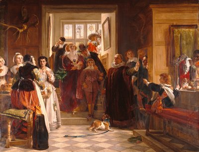 Scendendo a cena da John Callcott Horsley