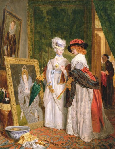 Critici sul costume, le mode cambiano da John Callcott Horsley