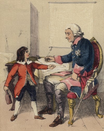 Federico il Grande e suo nipote da John Callcott Horsley