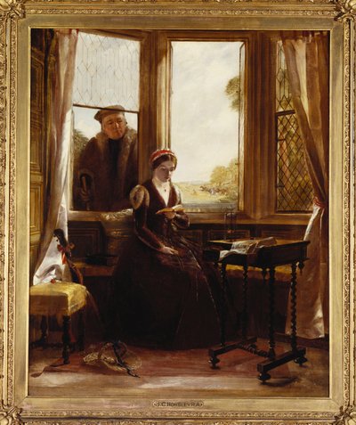 Lady Jane Grey e Roger Ascham, 1853 da John Callcott Horsley