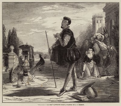 Malvolio al sole, La dodicesima notte da John Callcott Horsley