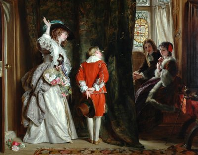 Pagare per sbirciare, 1872 da John Callcott Horsley